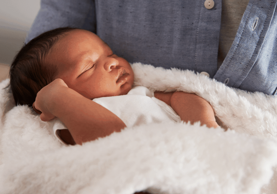 Newborns sleep best with an adult. Your night doula can care for your baby while you get a full night of sleep.